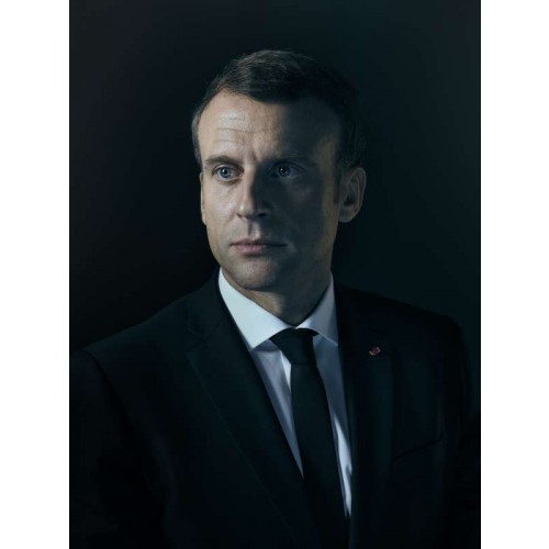 © Nadav Kander «President Emmanuel Macron I» (2017)