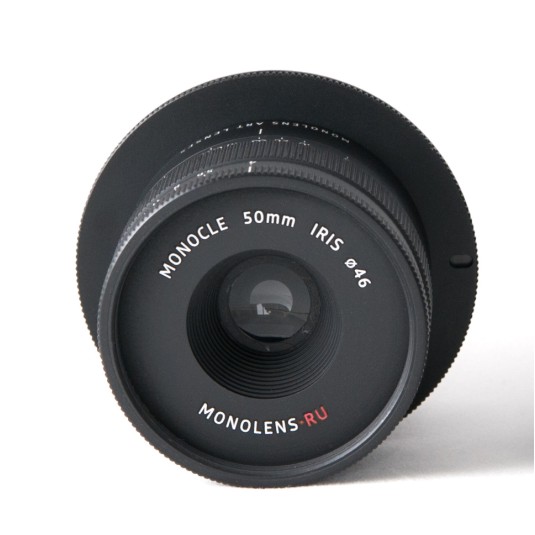 Готовится выпуск отечественного объектива монокля Monolens 50 mm