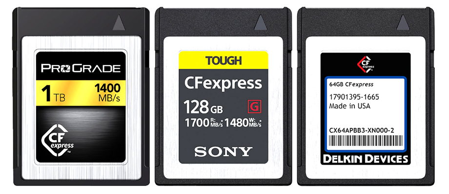 Карта памяти sony cfexpress