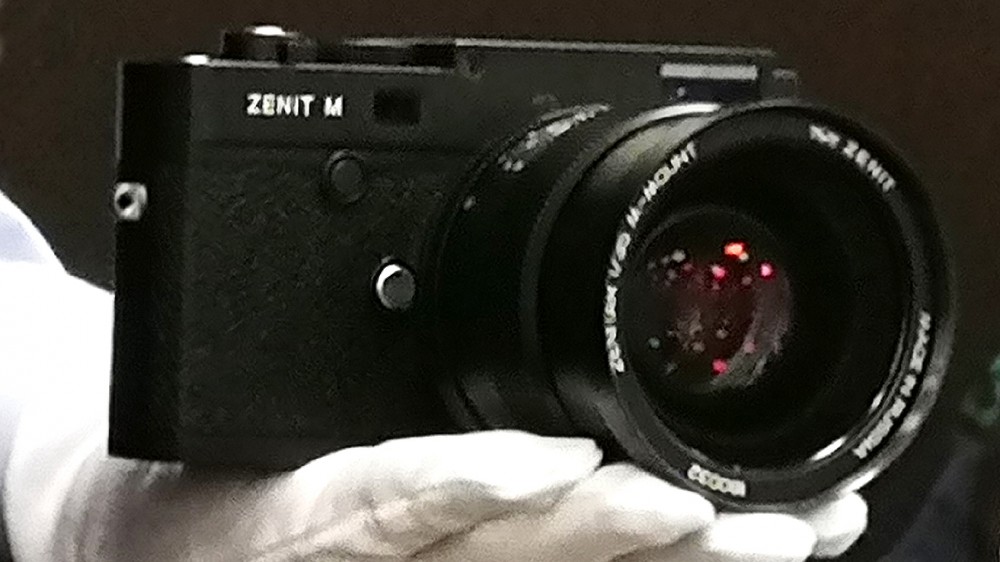 Zenit M, первая отечественная полнокадровая беззеркальная камера | photokina 2018