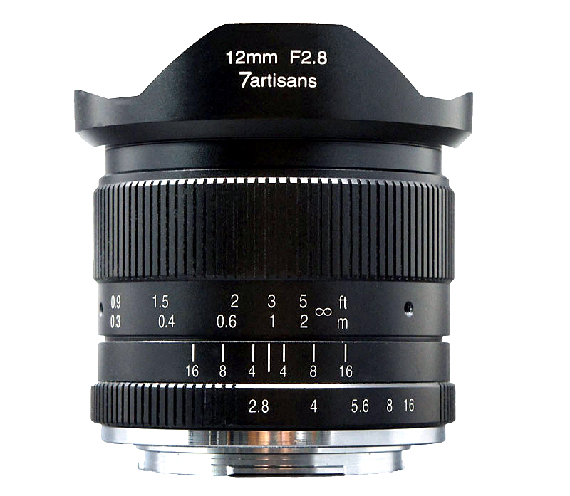 Компания 7Artisans представила объективы 12mm f/2.8 и 35mm f/1.2