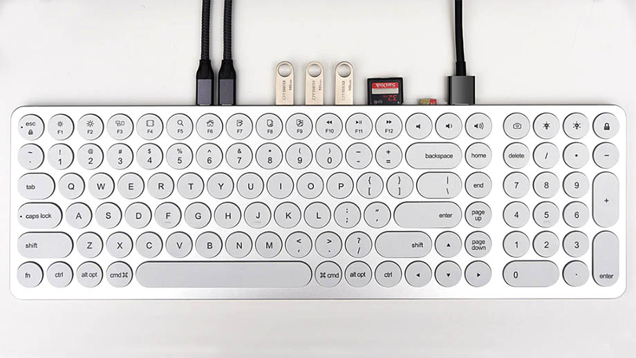 Kolude KD-K1 – клавиатура, хаб и картридер для PC и Mac