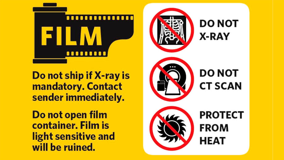 Kodak предупредил, что сканеры ручной клади в аэропортах портят пленку