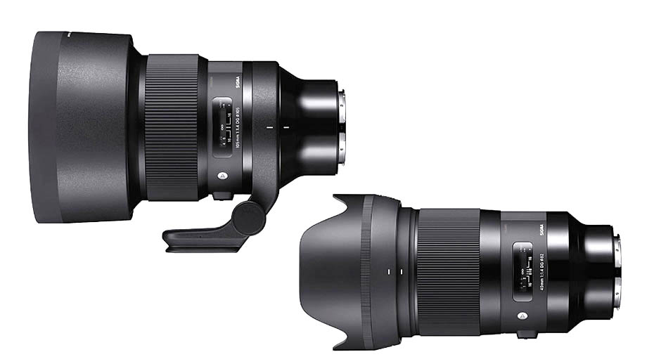 Sigma представляет объективы серии Art, 40mm f/1.4 и 105mm f/1.4, под L-Mount