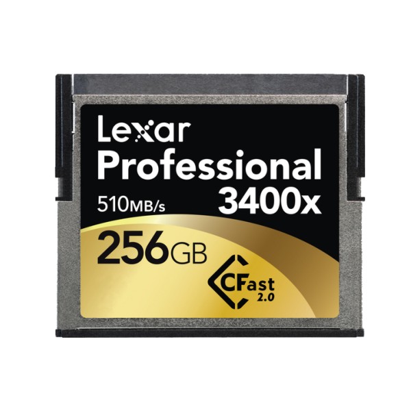 Lexar представил CFast-карты со скоростью чтения до 510 MБ/сек