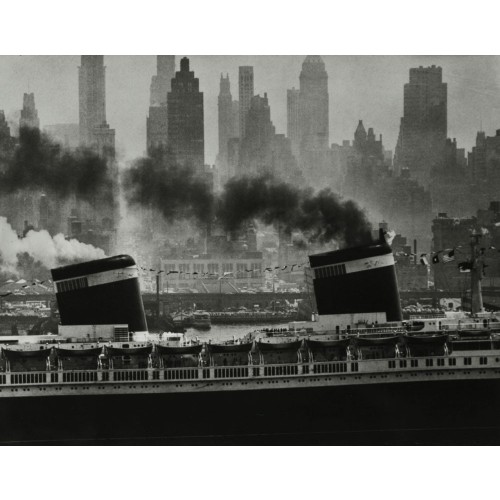 Andreas Feininger. Нью-Йорк-Харбор (1952)
