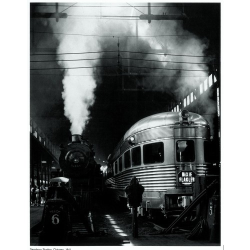 Andreas Feininger. Станция в Чикаго (1941)