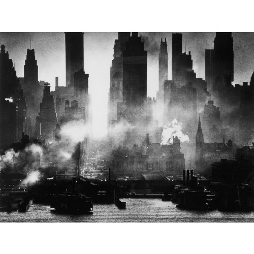 Andreas Feininger. Нью-Йорк, 42-я стрит (1946)
