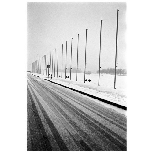 Andreas Feininger. Большой снег. 42-я стрит (1956)