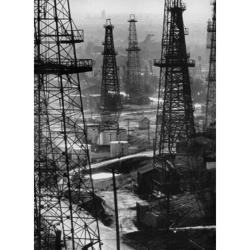 Andreas Feininger. Лес из скважин, буровых установок и вышек (1947)