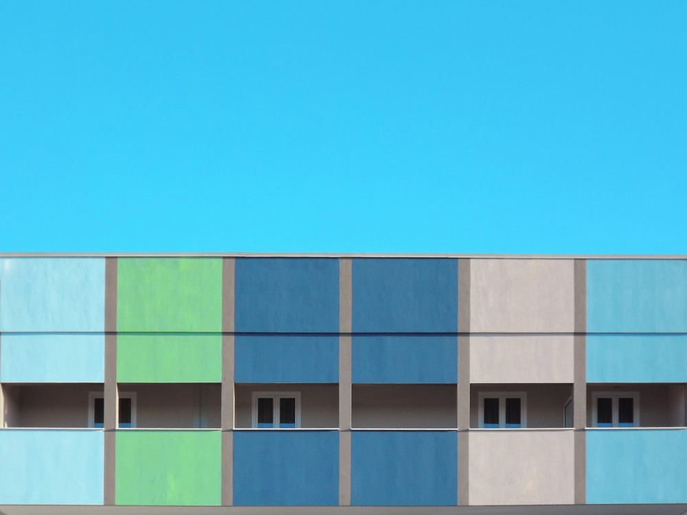 Лино Руссо. Skymetric: Красочный минимализм объединения архитектуры и неба