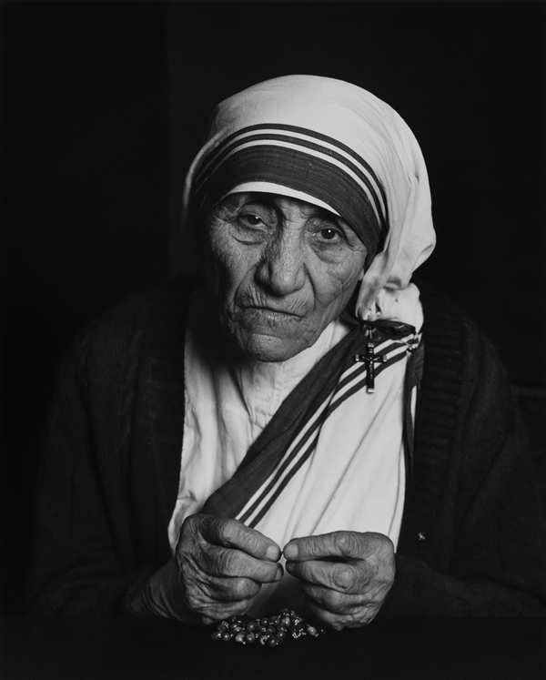 Мать Тереза. Фото Юсуфа Карша