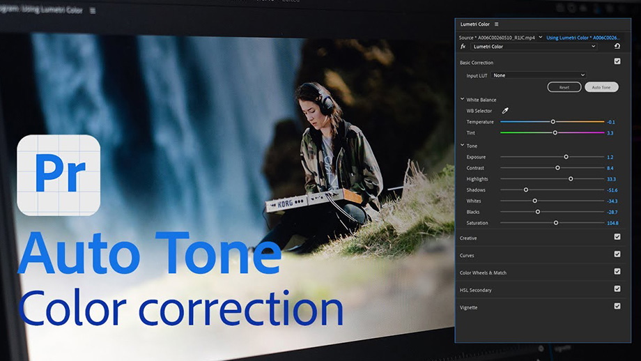 Adobe Premiere Pro добавляет Auto Tone для Lumetri