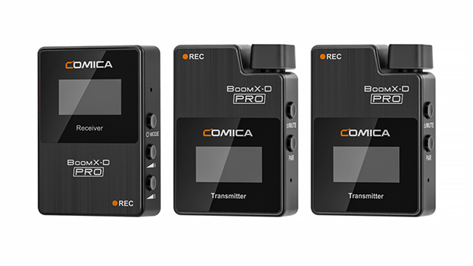 Comica BoomX-D Pro – обновлённая радиосистема с двумя передатчиками