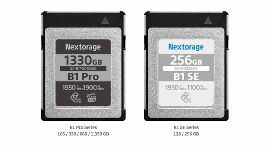 Nextorage представила быстрые карты памяти CFexpress Type B