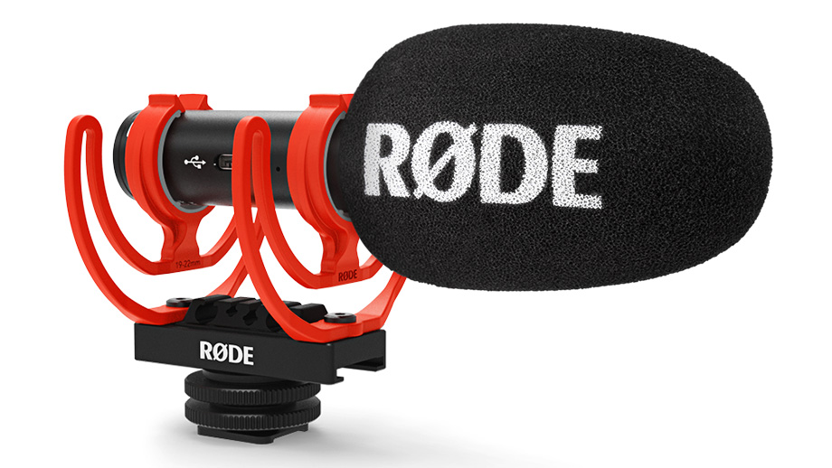 Микрофон RØDE VideoMic GO II с интерфейсами USB и 3,5 мм