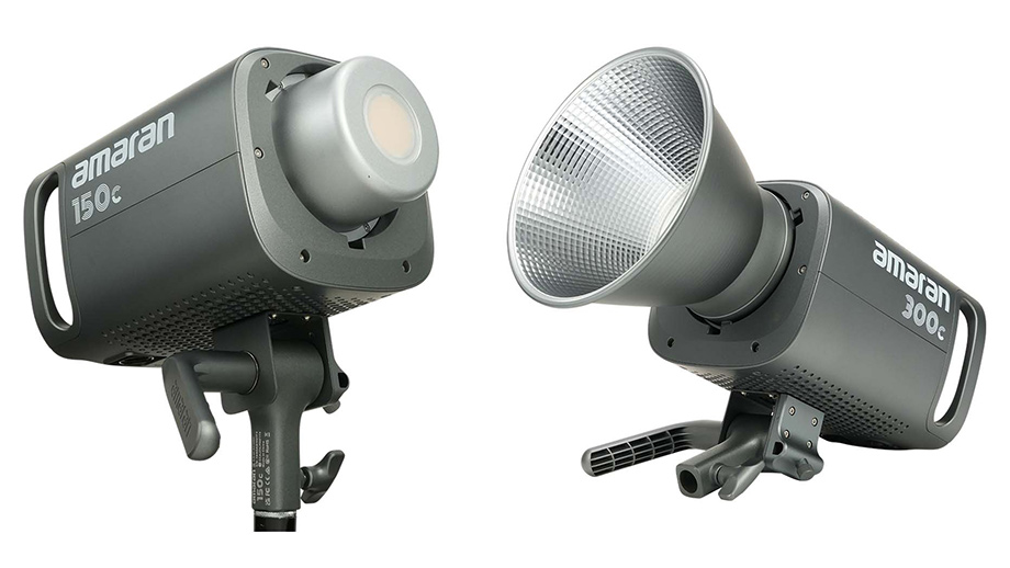 Светодиодные лампы Aputure Amaran 150c и 300c