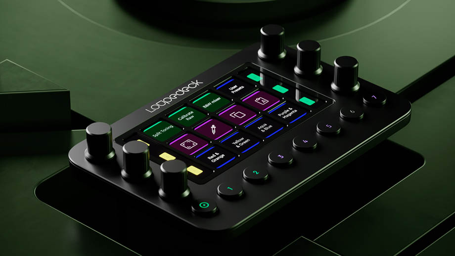 Loupedeck консоль для редактирования фото и видео