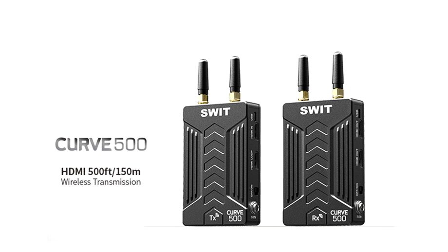 SWIT CURVE500 – система беспроводной передачи видеосигнала за €500 