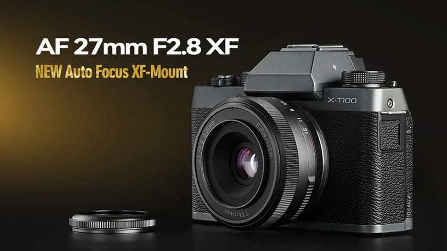 Представлен автофокусный TTArtisan 27mm F2.8 XF для Fujifilm X