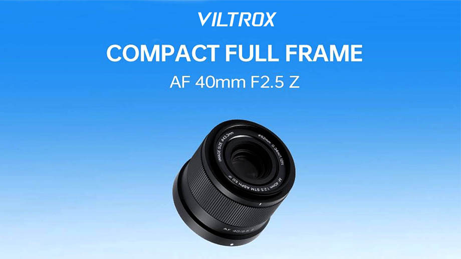 Представлен полнокадровый Viltrox AF 40mm F2.5 Z за $158 для Z-mount