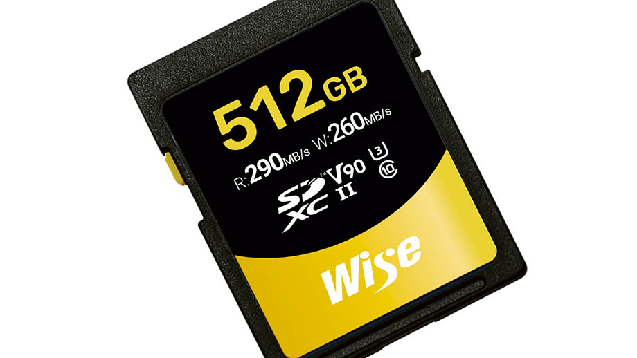 Wise Advanced запускает новую линейку SD-карт V90 на 128, 256 и 512 ГБ