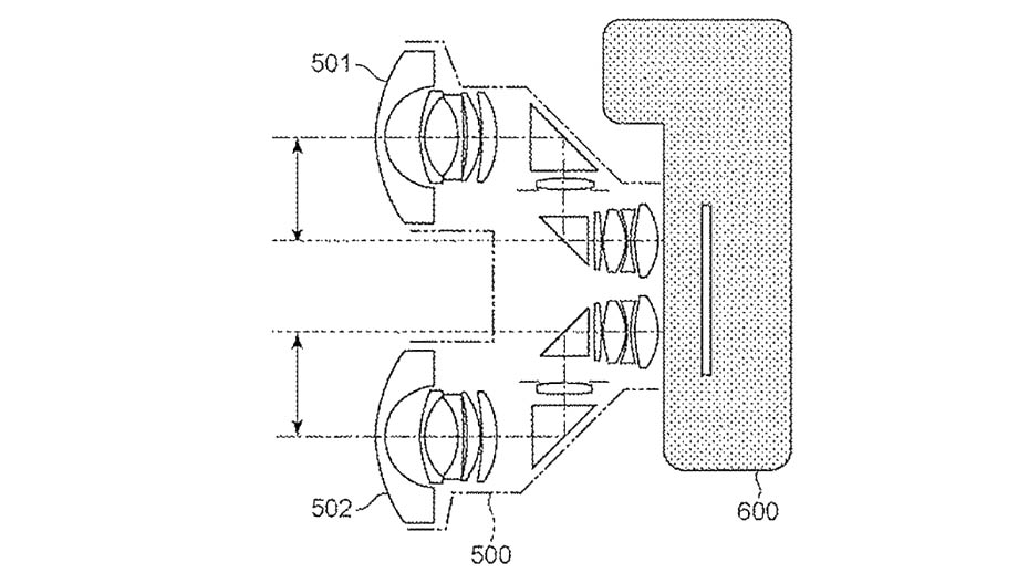 Canon патентует стереоскопический объектив для байонета RF