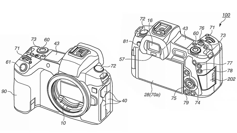 Canon патентует систему выбора точки автофокусировки, управляемой глазом