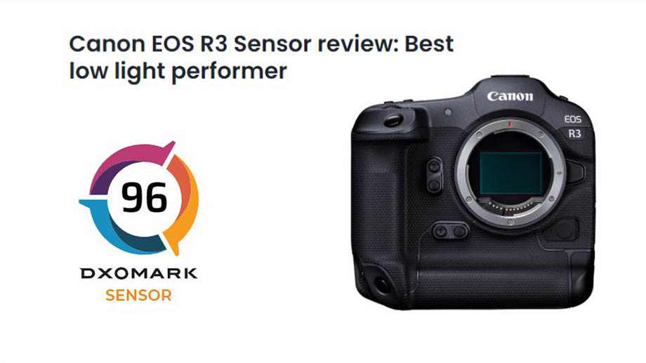 Canon EOS R3 признана DxOMark лучшей для съёмок в условиях слабого освещения