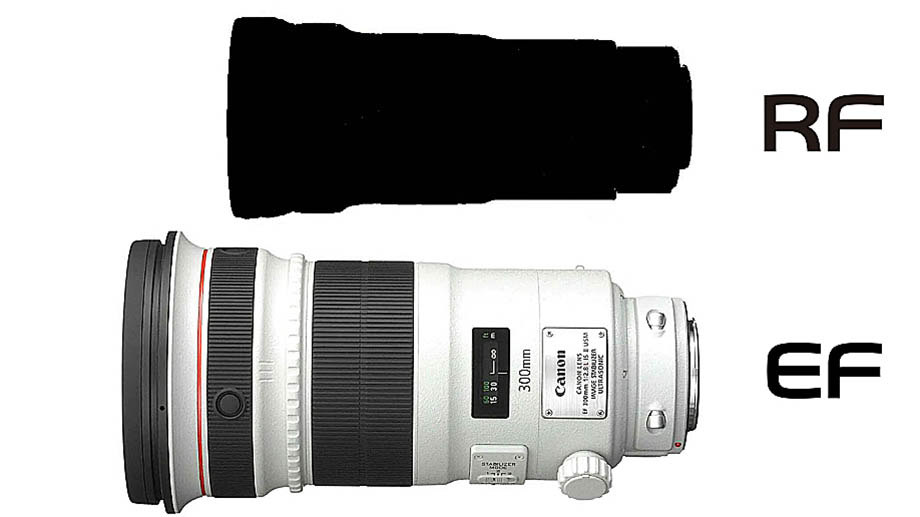 Canon RF 300mm F2.8L IS USM находится в разработке