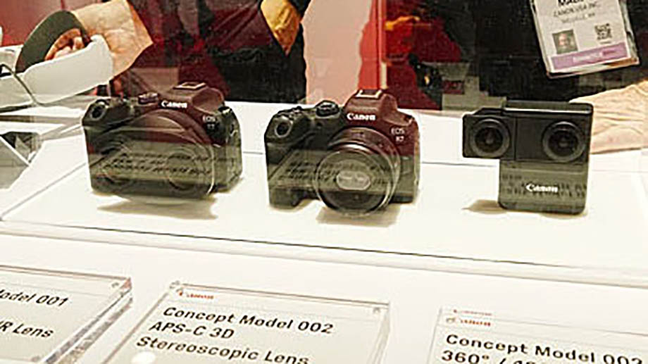 Объективы Canon Fisheye VR и 3D для кроп-камер EOS R показали на вставке CES’2024