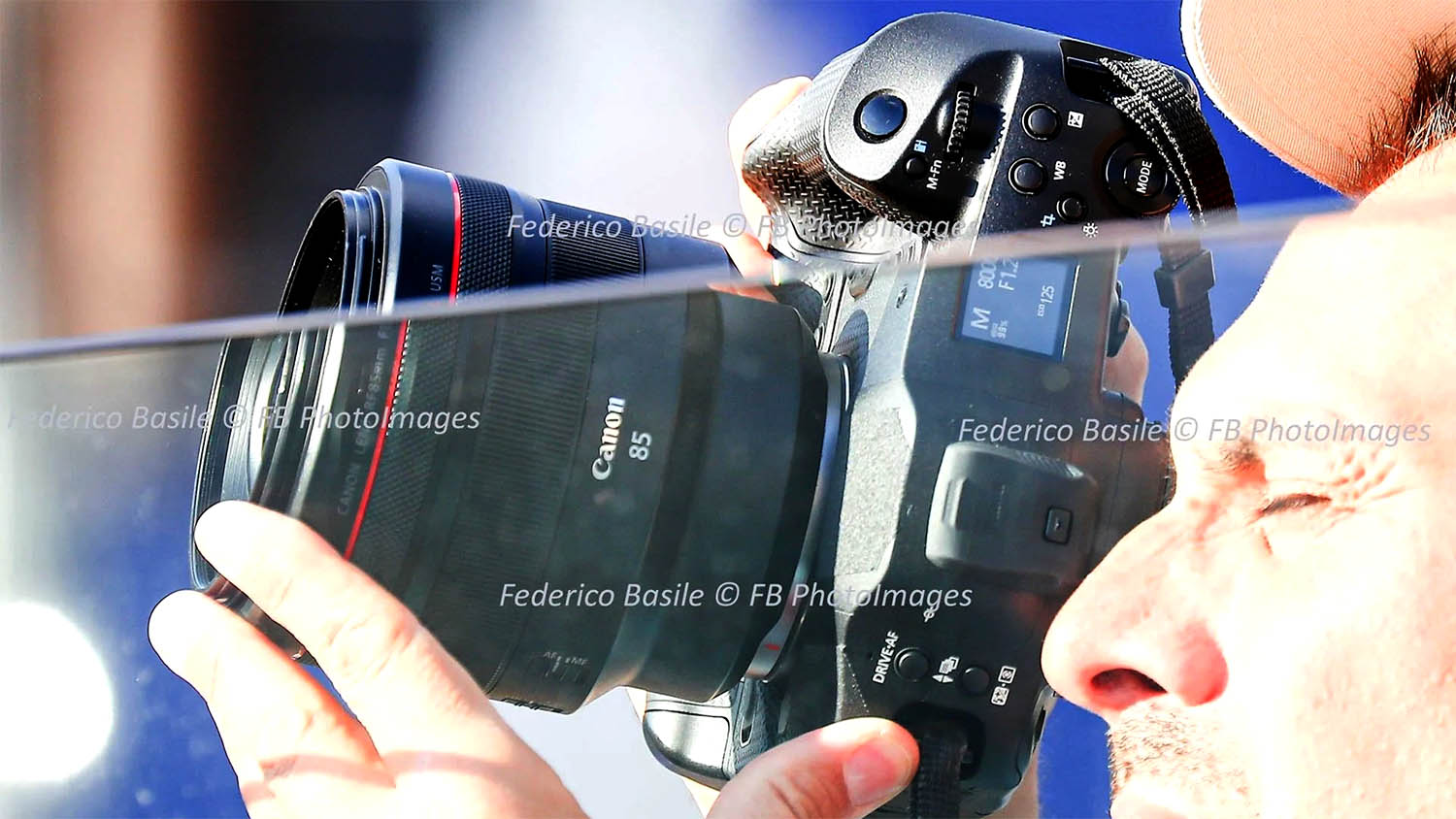 Canon EOS R1 замечена на Гран-при в Монако