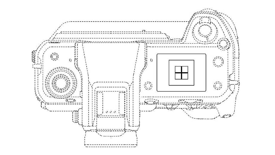 Патент Fujifilm на функцию Spirit Level для верхнего дисплея камер GFX100 и X-H2?