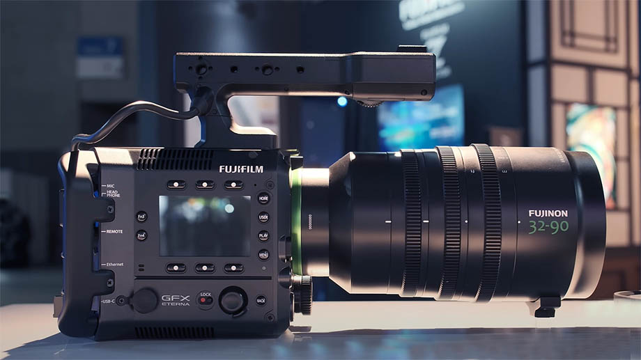 Кинокамера Fujifilm GFX Eterna будет поддерживать запись в 4K с Open Gate и двойным ISO