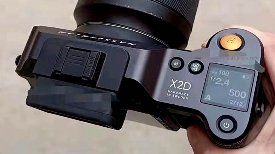 Первое изображение новой камеры Hasselblad X2D