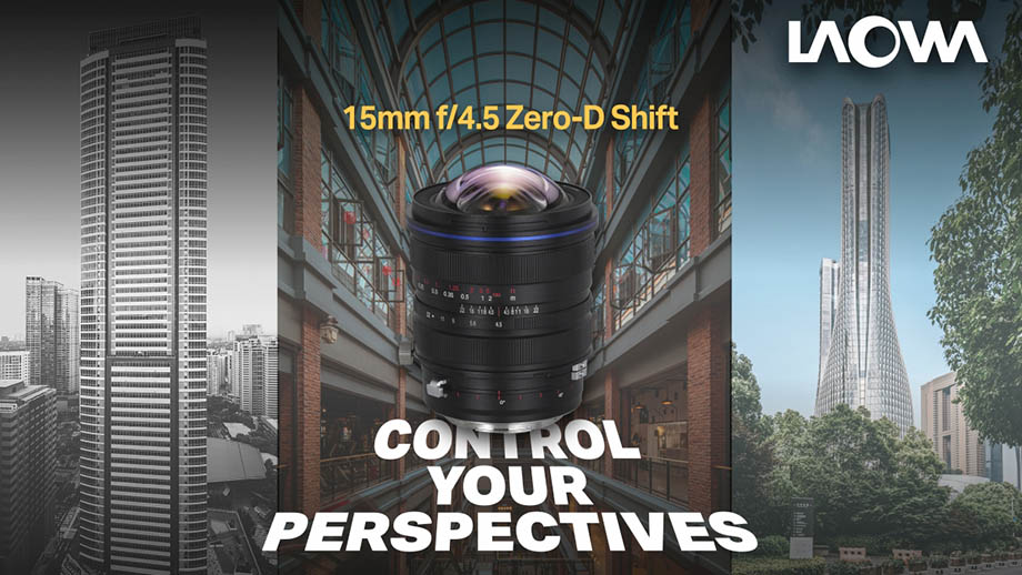 Представлен объектив Laowa 15mm f/4.5 Zero-D Shift