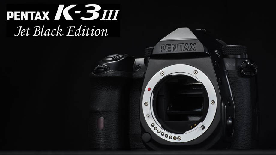 Представлена Pentax K-3 Mark III JET BLACK Edition лимитированной серии