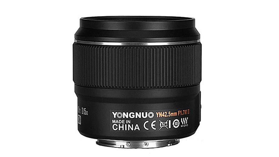 Yongnuo представит YN 42.5mm f/1.7 II для MFT