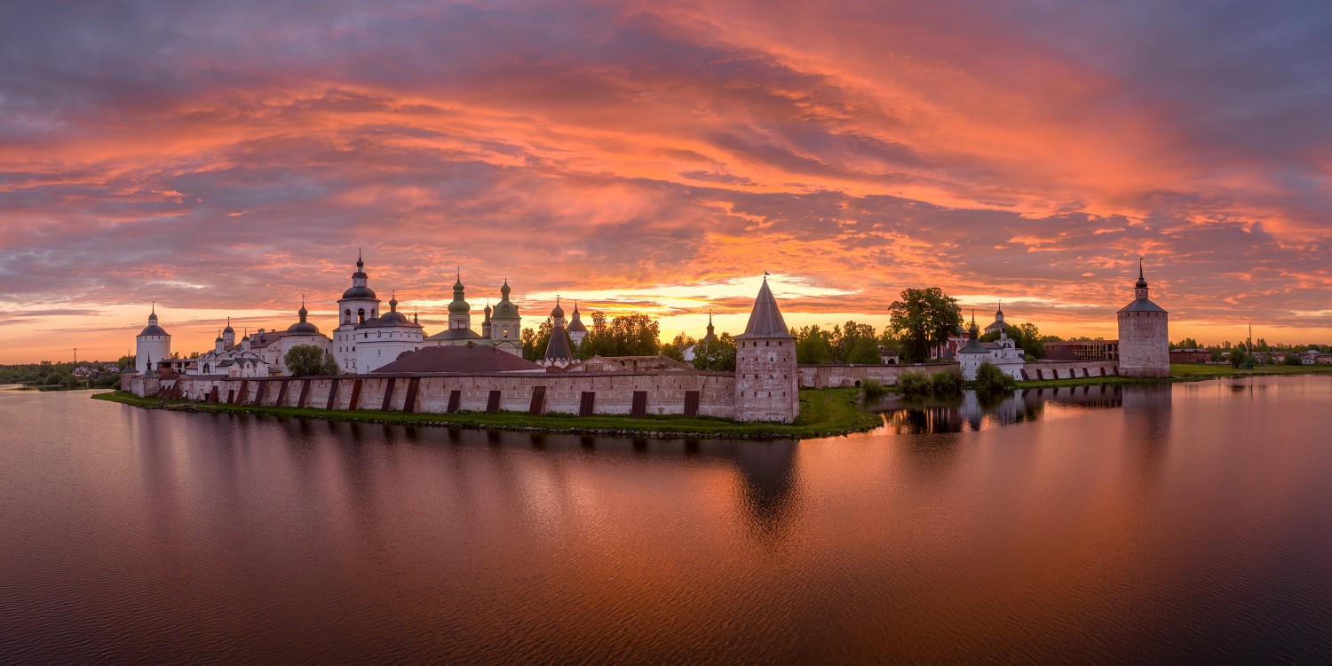 Панорама Кирилло Белозерского монастыря