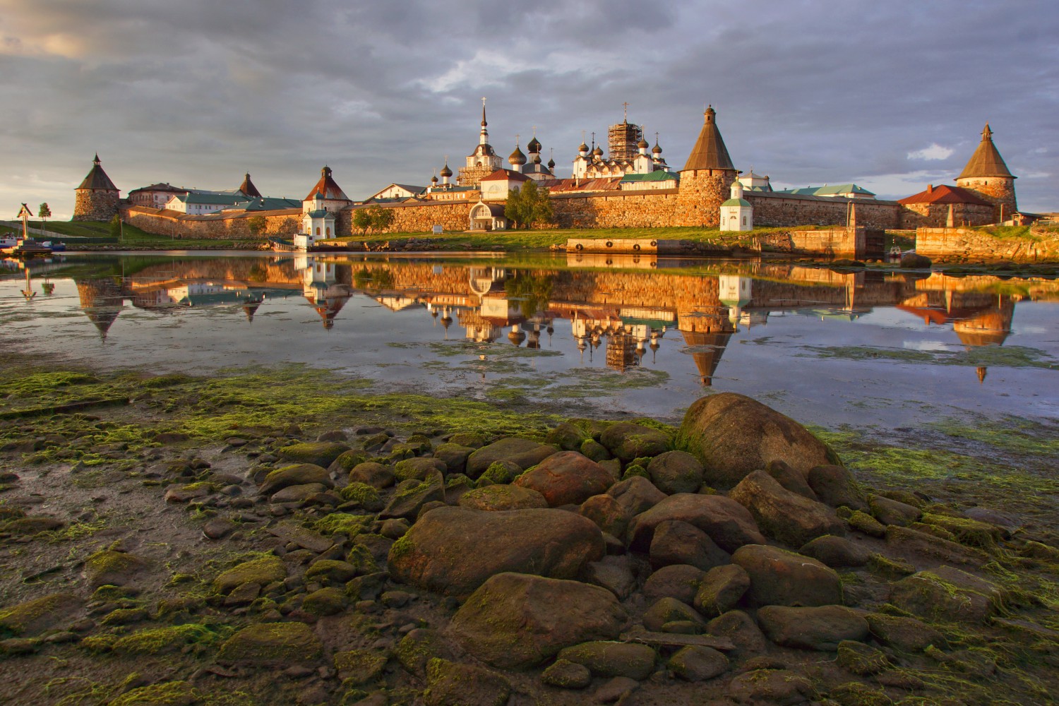 Белое море,Соловецкий монастырь,Архангельск