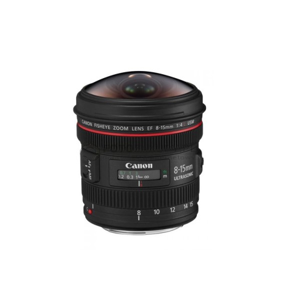 Лучший профессиональный объектив DSLR: Canon EF8-15mm f/4L USM Fisheye